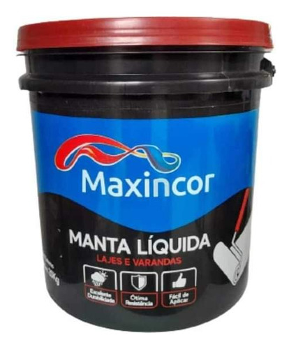 Manta Liquida Maxincor 3,6lts Impermeabilizante - Branco