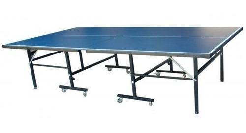 Mesa Ping Pong Plegable C Ruedas + Red + 2 Paletas +3pelotas