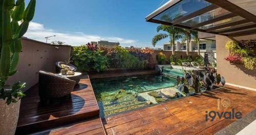 Casa De Alto Luxo Pronta Para Morar À Venda, 5 Suítes, Piscina, Paisagismo! Jardim Do Golfe 3 Em Sjcampos-sp - Ca1800