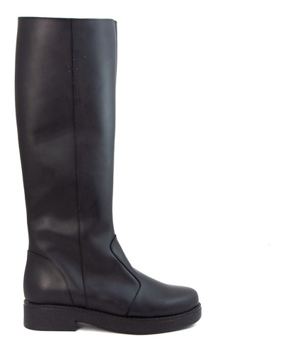 Imagen 1 de 8 de Bota De Montar Bucanera Dama Citadina Caña Alta Cuero Lena