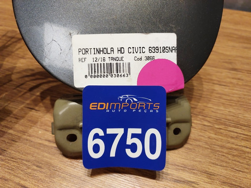 Portinhola Tanque Honda Civic 12/16 63910snaa00zz (Usado)
