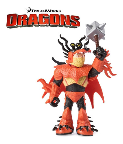 Hipo Astrid Patan Heather Windshear Chimuelo Dragon + Muñeco