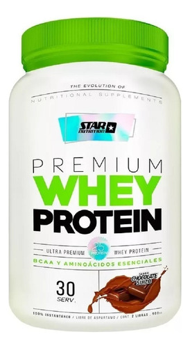 Proteina Premium Whey Star Nutrition 2 Lb Pote En Polvo