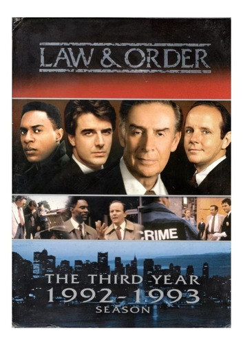 La Ley Y El Orden Law And Order Temporada 3 Dvd