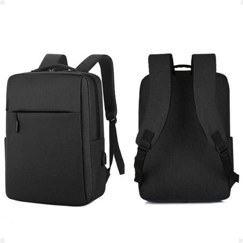 Mochila Executiva Notebook Saída Usb Bolsos Reforçada Zíper