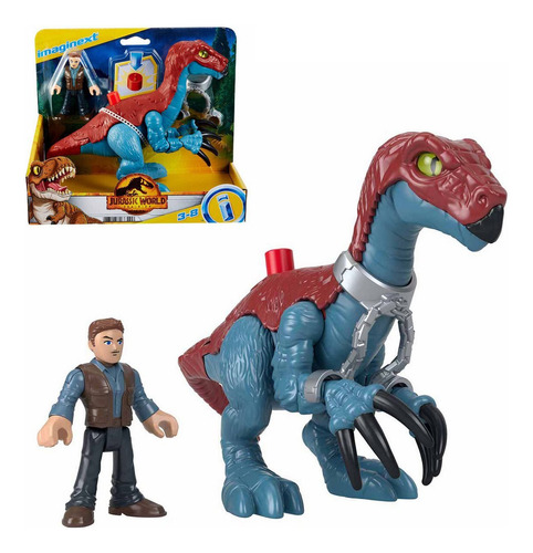 Fisher Price Imaginext Jurassic World Therizinosaurus & Owen