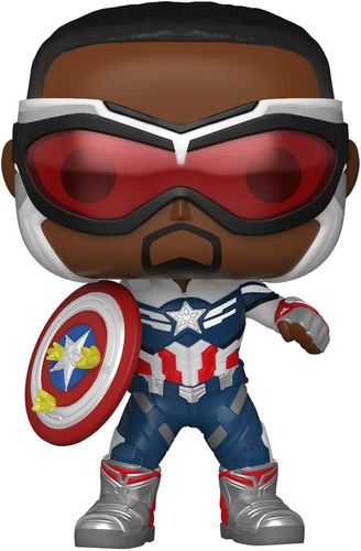 Funko Pop! Marvel: Halcón - Capitán America (sam Wilson) 