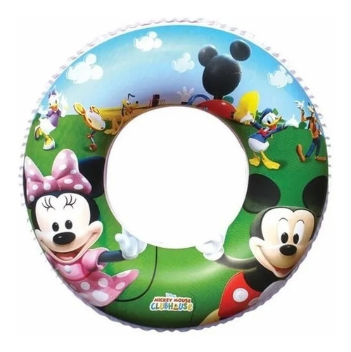 Imagen 1 de 3 de Salvavidas Inflable Circular Marvel Mickey Princesas Bestway