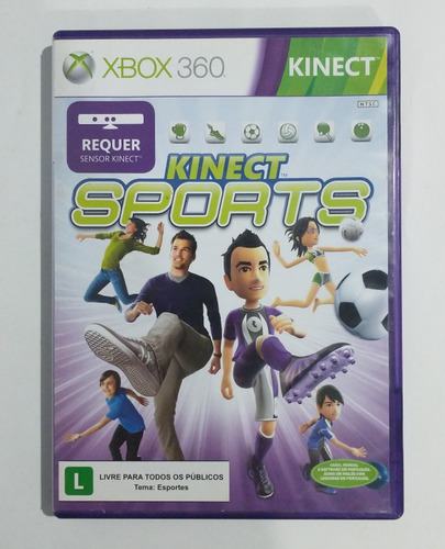 Kinect Sports - Jogo Xbox 360 Original Usado