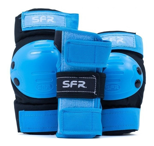 Set De Protección Srf Niños Kit Codera Rodillera Muñequera 