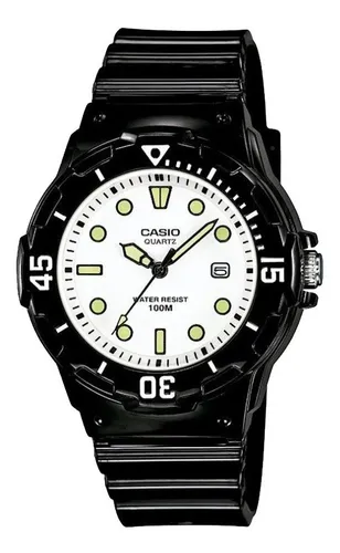 Reloj casio dama negro new arrivals