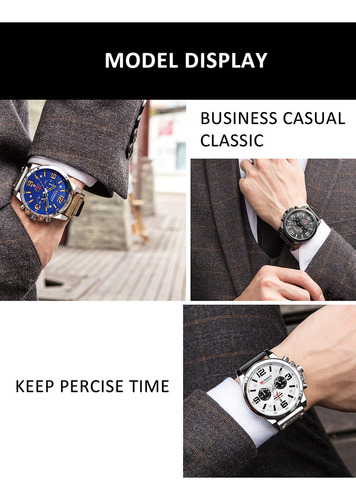 Reloj Mecánico Luminoso Automático Para Hombre Cas