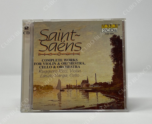 Saint-saens - Complete Works For Violin & Orchestra Cd 1993