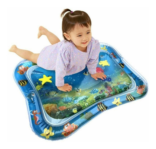 Cojin De Agua Inflable Baby Alfombra Dise¿o De Barriga.