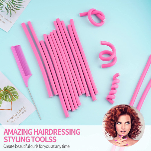 Buytta Juego De Rulos Flexibles Para Cabello Corto Y Largo -