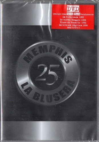 Memphis La Blusera 25 Dvd Sellado