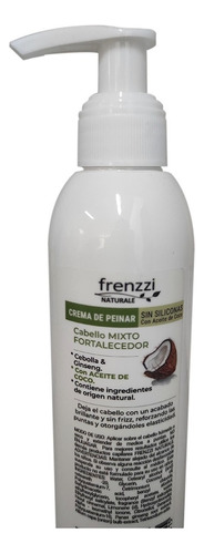 Crema De Peinar Frenzzi Cebolla Y Ginseng Anti-frizz 200ml