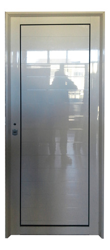 Puerta De Aluminio Blanco Exterior Reforzada 70 X 200