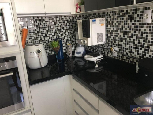 Imagem 8 de 15 de Apartamento Com 2 Dormitórios Suíte 58 M² - Shopping Maia - Guarulhos/sp - Ai12211