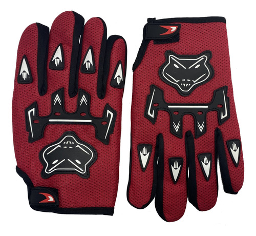 Guantes De Moto Cross De Tela