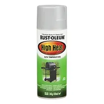 Comprar Esmalte Alta Temperatura En Aerosol Rust Oleum Plata Mate