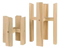 Comprar Juego, Set 2 Porta Macetas, Maceteros Proyectarte, Madera