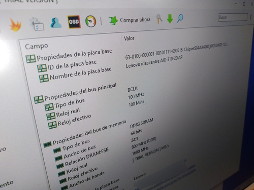 Computador Lenovo / Pentium / 8 Gb Ddr3 / 1 Tb/ Win 10 (Usado)