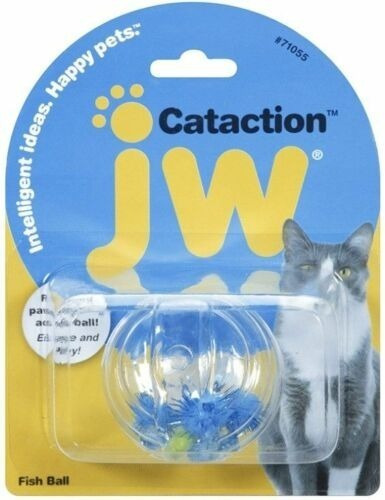 Jw Cataction Fish Ball (pelota Pez) Para Gatos