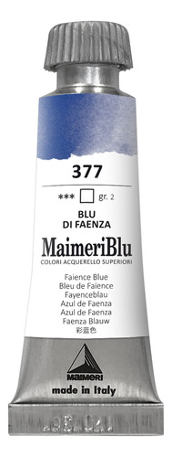 Pintura Acuarela Un Solo Pigmento 0.4 Fl Oz Color Azul Pb60