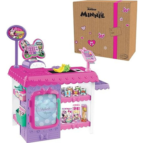 Minnie Mouse Marvelous Market Caja Registradora Con Sonidos 