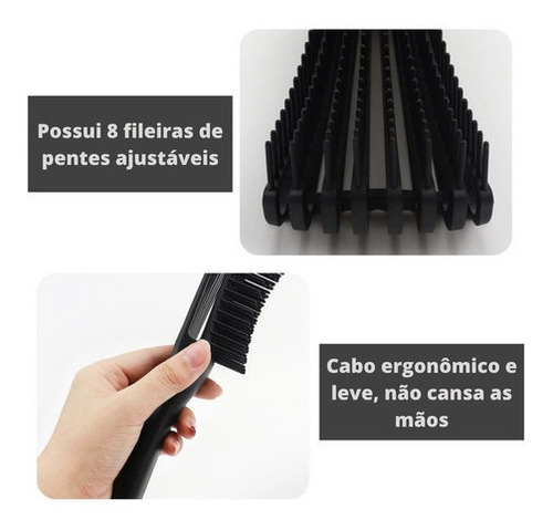 Imagem 5 de 8 de Escova De Cabelo Polvo Ótima Para Cachos - Cores Sortidas