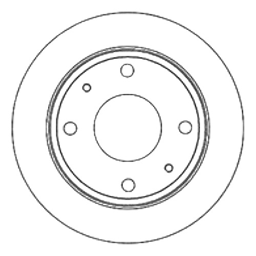 Disco Freno Del (230mm) Hyundai Atos 98-03