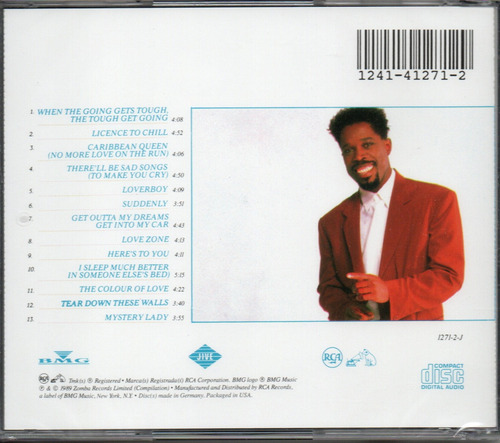 Billy Ocean Greatest Hits Cd - Lionel Richie Simply Red Sade