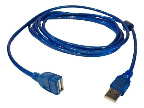 Cable Usb 2.0 Hembra / Macho Extension 3 Metros Techman