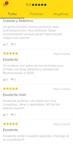Imagen 5 de 5 de Clases De Guitarra/ Charango / Ukelele + Aula Virtual Gratis