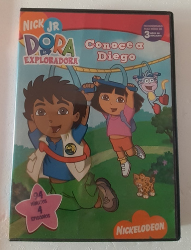 Dora La Exploradora Conoce A Diego - Dvd Original