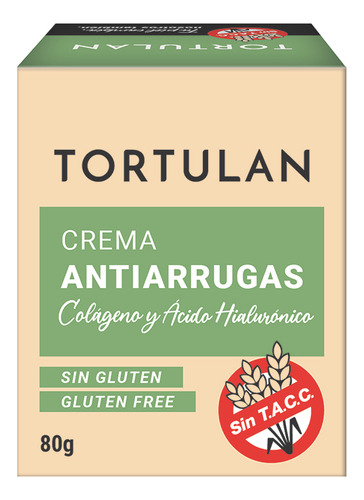 Tortulan Crema Antiarrugas Acido Hialurónico Sin Tacc 80g