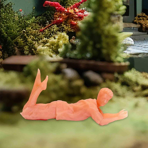 Figuras De Diorama, Layout Em Miniatura, Meninos Da Escala S