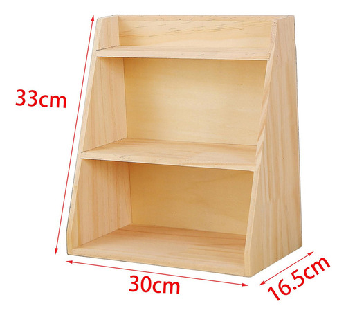 Estantes De Madera Organizador De Escritorio Multifuncional