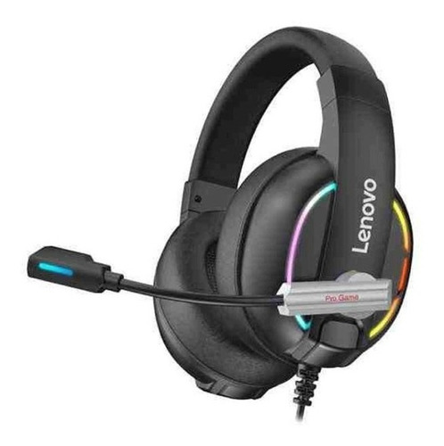 Lenovo Audifonos Gamer Android Pc Ios Ps Ns Universal Hu75 Color Negro