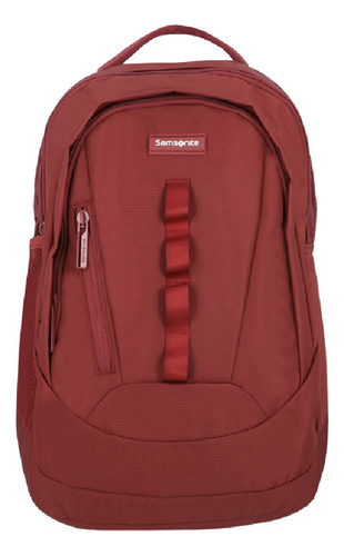 Mochila Samsonite Reformation Equinox Rojo 16 Color Wine red Diseño de la tela Liso