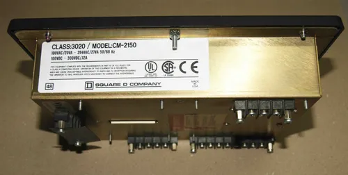 Square D Power Logic Circuito Class3020 Mod:cm-2150 Cod00039 (Usado)
