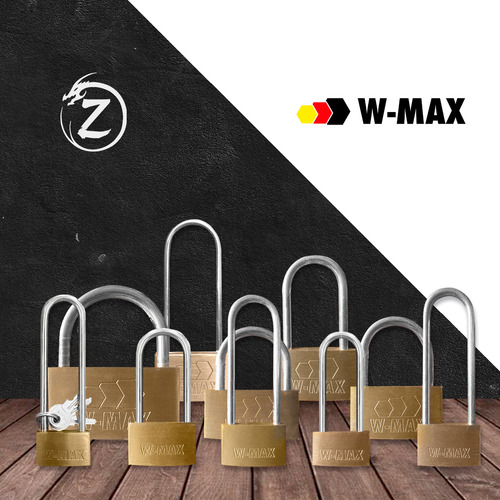 Candado Gancho Largo W-max 35mm X 70mm Llave Seguridad Wurth