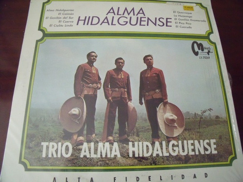 Lp Bolero, Trio Alma Hidalguense