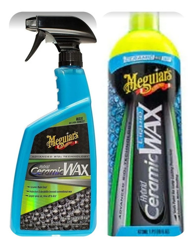 Imagen 1 de 3 de Kit Meguiars Cera Cerámica Liquida Y Hybrid Liquid Wax