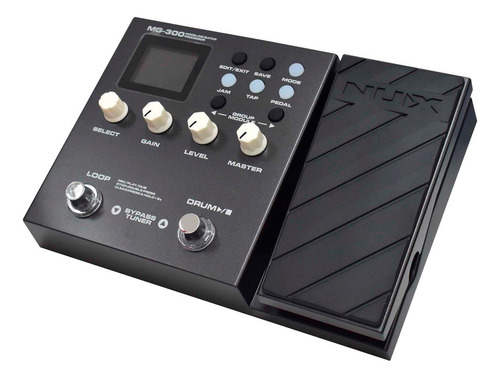Pedalera Multiefectos E Interface De Grabacion Nux Mg-300