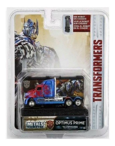 Camion Transformers Optimus Prime 1.64 Jada Amoamisjuguetes
