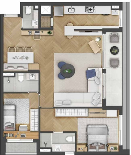 Imagem 24 de 28 de Apartamento À Venda No Bairro Cidade Baixa - Porto Alegre/rs - O-25240-41675