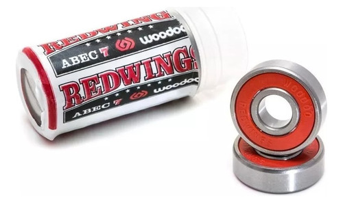 Rulemanes Woodoo Redwings Red Tubo One