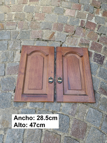 19 Puertas De Algarrobo - Alacena - Bajo Mesada Marrón (Usado)